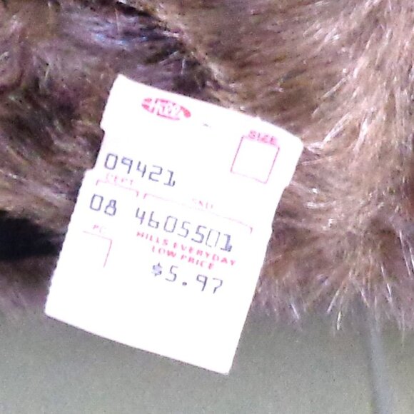 Vintage Women's Brown Faux Fur Hat - NWT - Picture 3 of 3